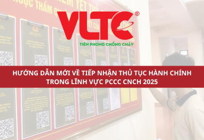 Hướng dẫn mới về tiếp nhận thủ tục hành chính trong lĩnh vực PCCC CNCH 2025