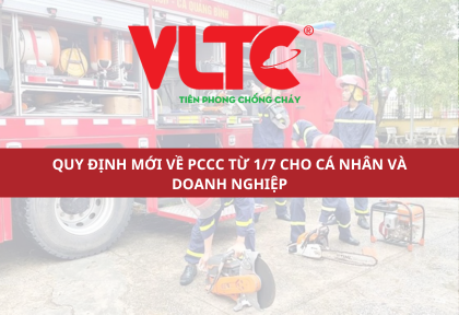 Quy định mới về PCCC từ 1/7 cho cá nhân và doanh nghiệp