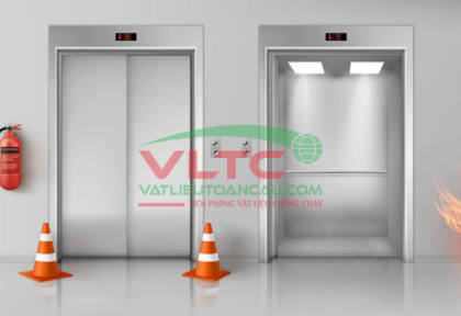 Tiêu chuẩn cửa tầng thang máy chống cháy theo QCVN 06:2021/BXD