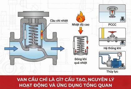 Van cầu chì là gì? Cấu tạo, nguyên lý hoạt động và ứng dụng tổng quan