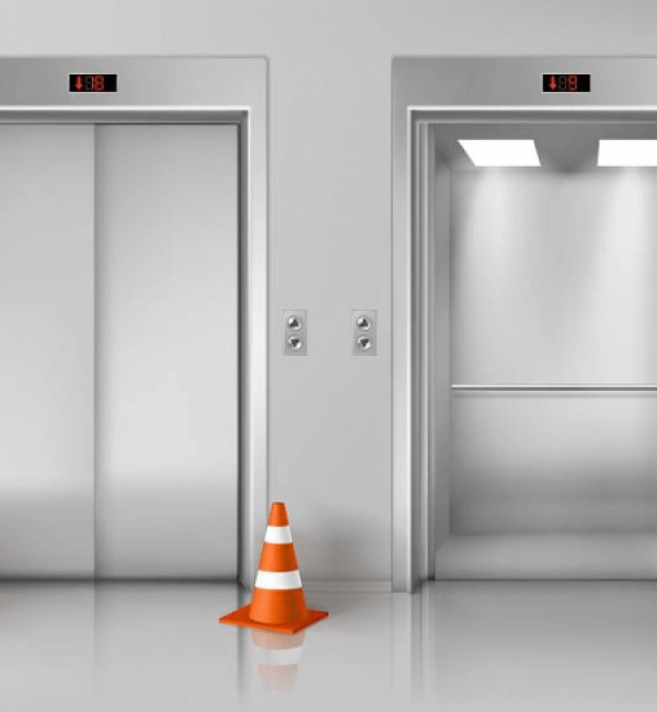 Cửa tầng thang máy E60 